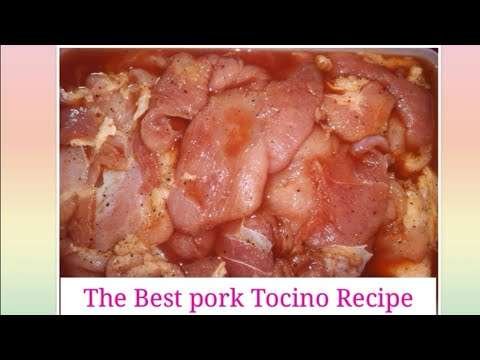 How to make the Best Tocino Recipe | Quick and Easy Pork Tocino for Business | No preservatives
