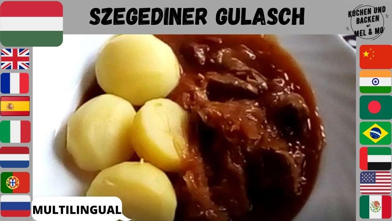 🥩 Szegediner Gulasch 🥩 ungarisch ✔️ Gulasch 🌺 Mel & Mo´s Cooking Blog 🌺