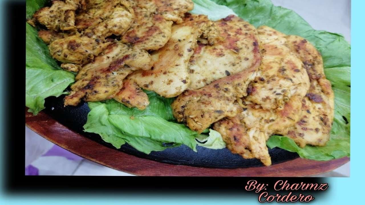 NO SALT CHICKEN OVEN ||SIMPLE RECIPES || Charmz Cordero