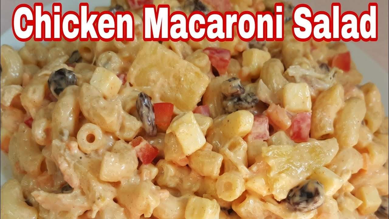 #chickenmacaronisalad #macaronisalad   Chicken Macaroni  Salad – Pinoy Style