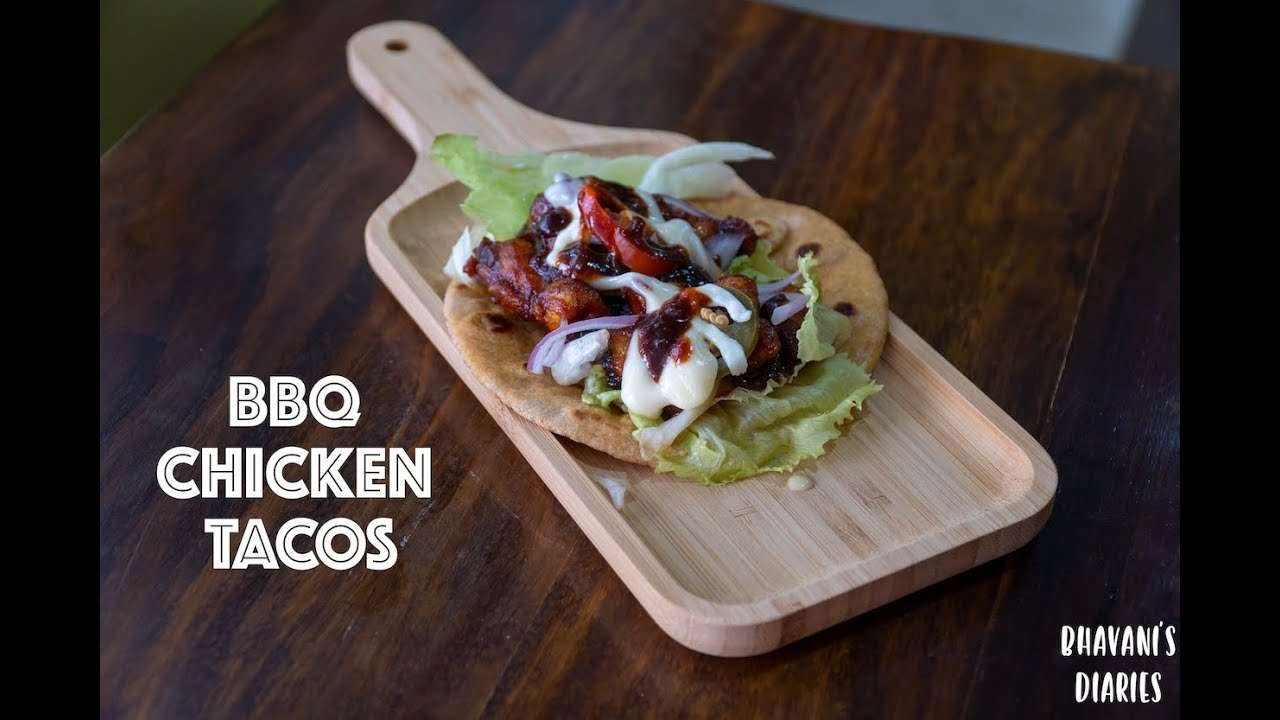 Barbeque Chicken Tacos with a Healthy Twist | Wheat BBQ Chicken Tacos