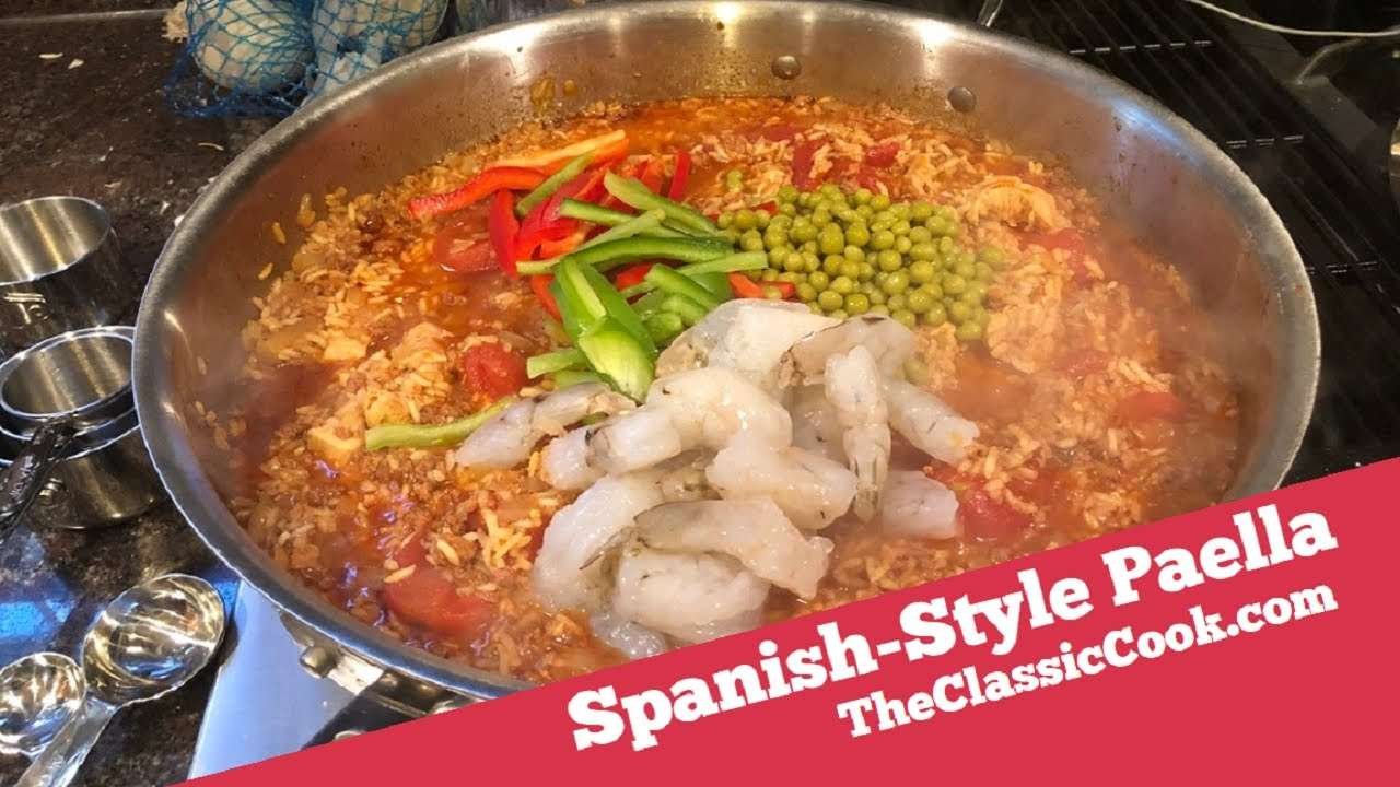 Spanish Paella Recipe | Spanish-Style Paella | Spanish Dish | Spanish-Style Paella Recipe