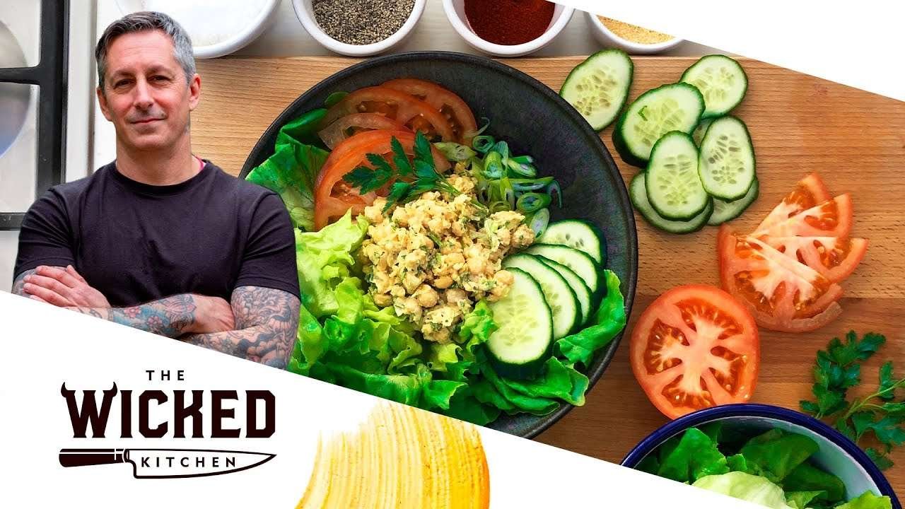 Vegan No-Egg Salad – Quick & Easy Vegan Recipe | The Wicked Kitchen