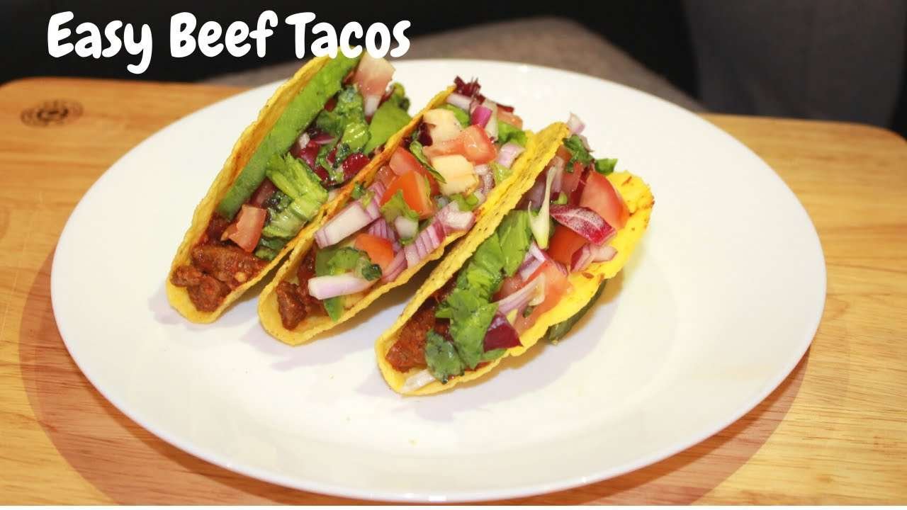 Easy Beef Taco Recipe