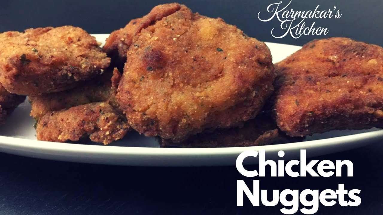 Chicken Nuggets Recipe | How to make chicken nuggets | Fried chicken nuggets | Homemade nuggets