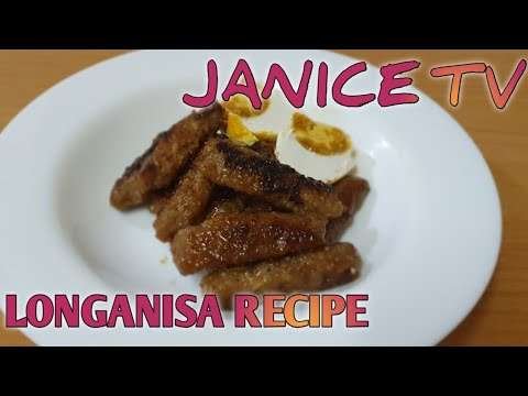HOW TO MAKE EASY LONGANISA RECIPE