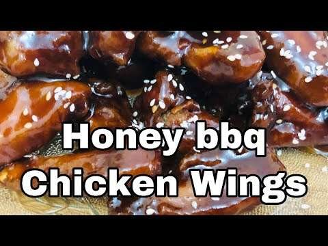 Honey BBQ Chicken Wings || Bbq chicken wings || Easy Recipe of Chicken Wings