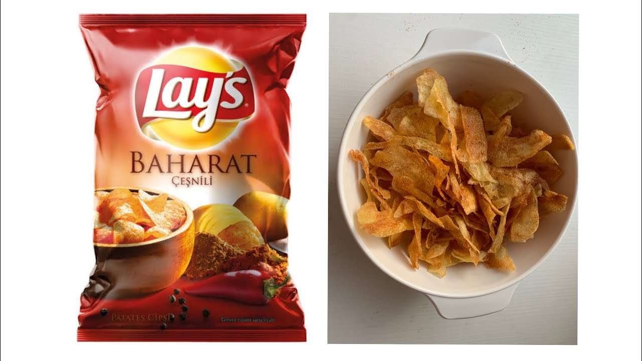 Homemade Seasoned Lay’s Chips!Easy Recipe for Crispy Lay’s Chips😍 As good as the original✨