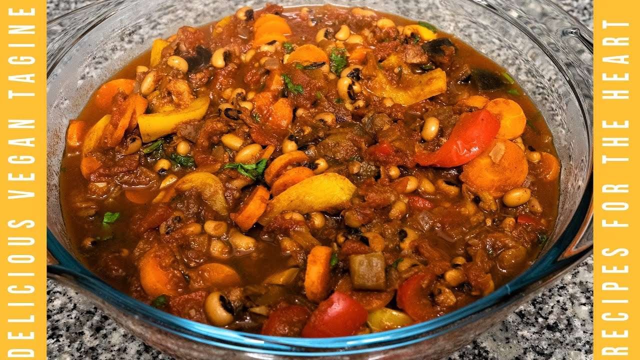 Delicious vegetarian Moroccan tagine | Recipes for the Heart ❤ Series