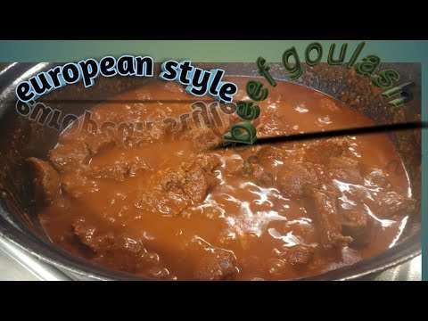 european style beef goulash ni mayor
