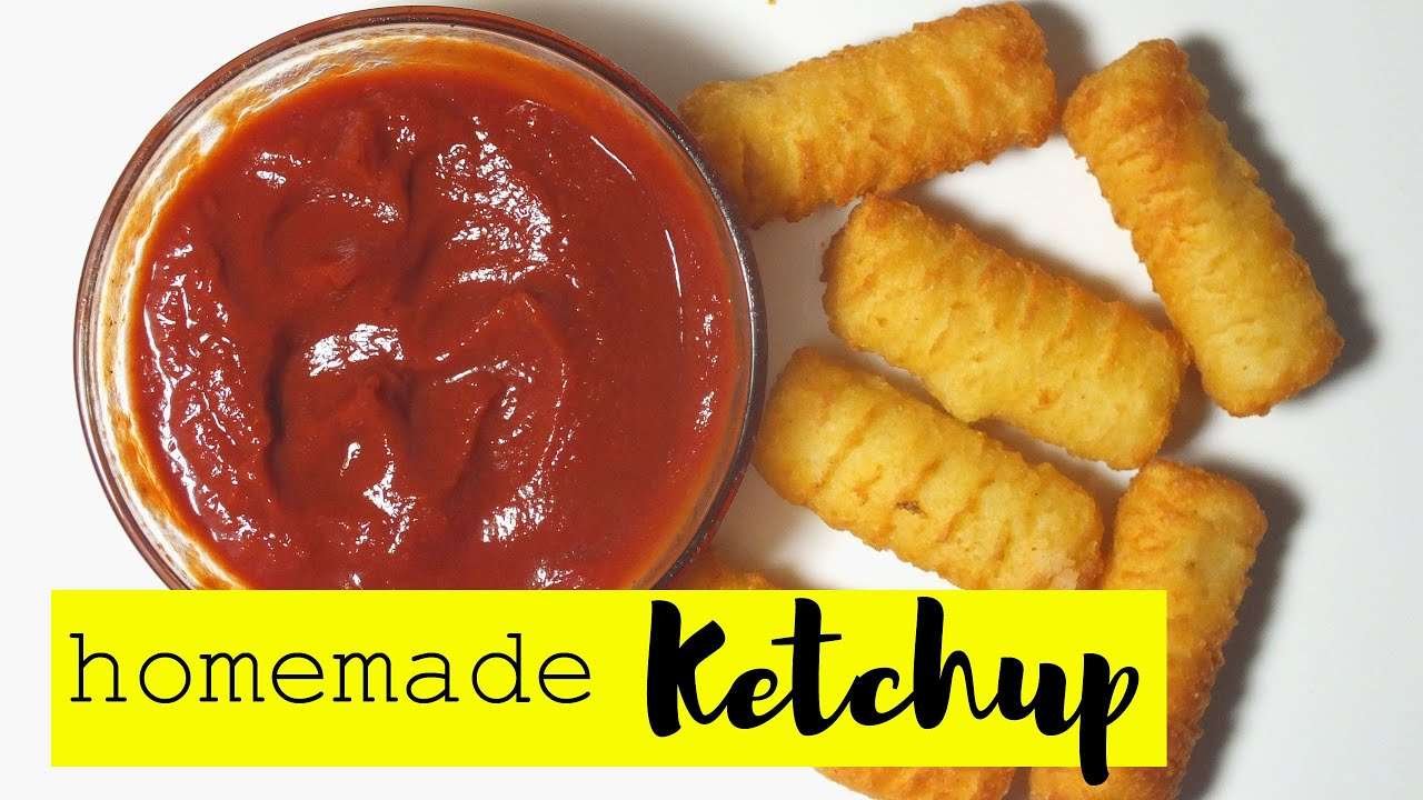 😊EASY HOMEMADE KETCHUP: Vegan, Refined Sugar Free, Salt Free 🍅Plant Based Recipe by Bianca's Kitchen