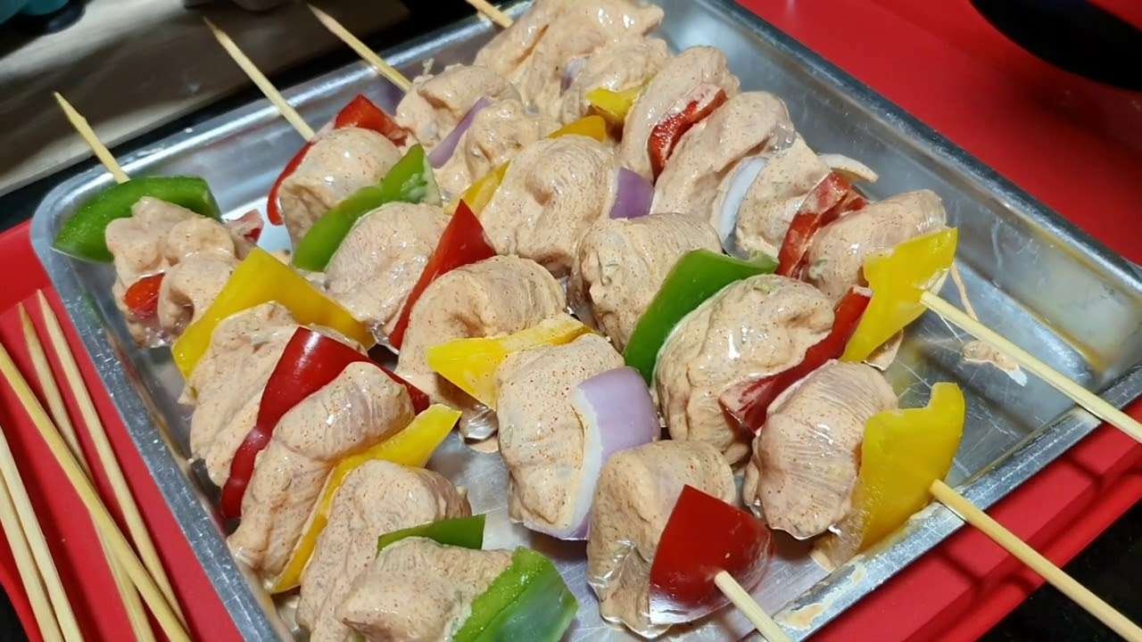 പക്കാ അറബിക് Restaurant സ്റ്റൈൽ Shish Taok kebab recipe | Chicken kebab | Sheesh Taok