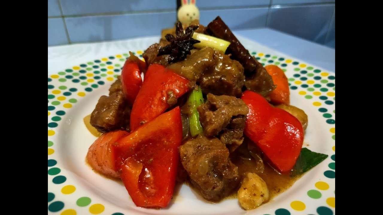 STEW DAGING DENGAN PAPRIKA||BEEF STEW RECIPE||MENU DINNER SIMPLE DAN LEZAT