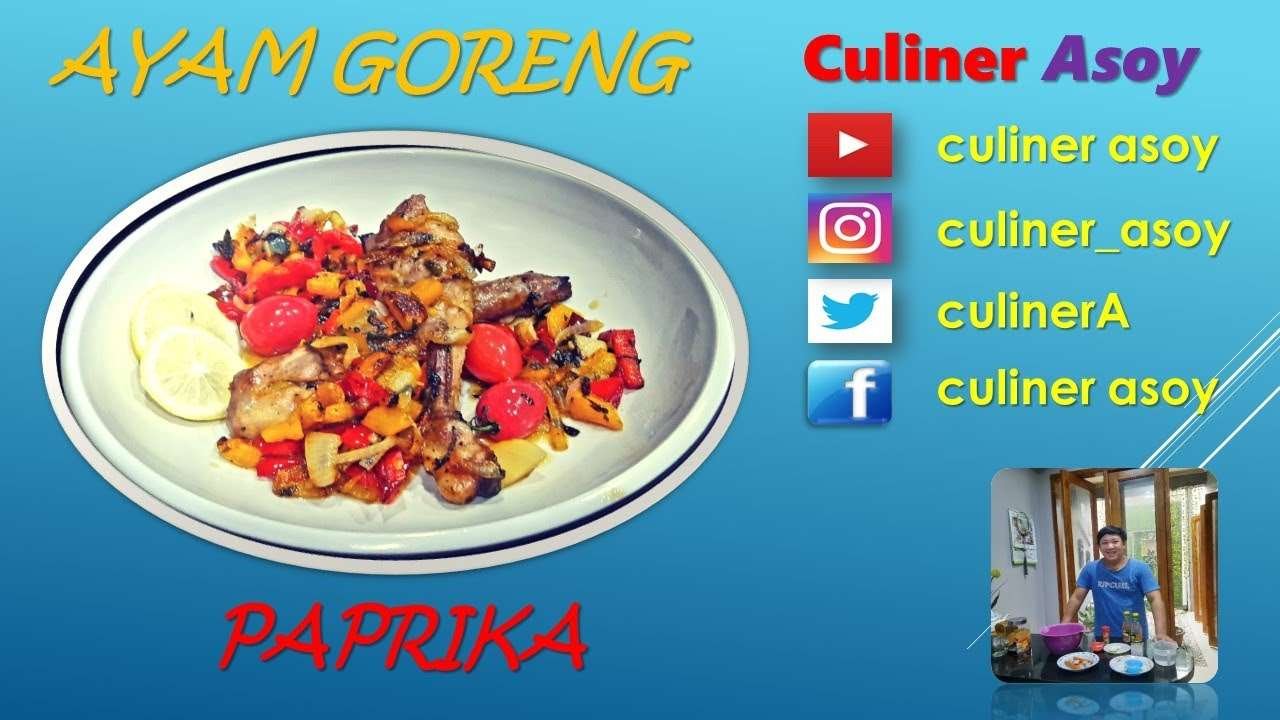 AYAM GORENG PAPRIKA || PEPPER FRIED CHICKEN