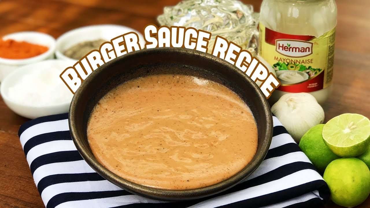 Burger Sauce | Submarine Sauce | Home Made Burger Sauce Recipe | Sauce
