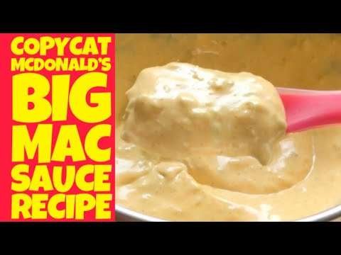Big Mac Sauce Copycat Recipe – McDonald's Big Mac Sauce