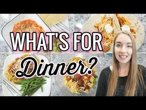 WHAT'S FOR DINNER? | EASY DINNER IDEAS | SIMPLE DINNER RECIPES | FAMILY MEALS | LivingThatMamaLife
