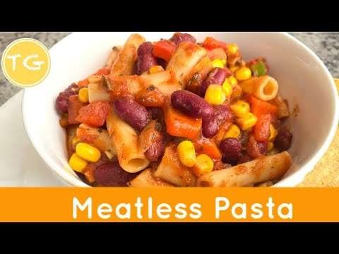 Meatless Pasta | one pot recipes | vegan pasta