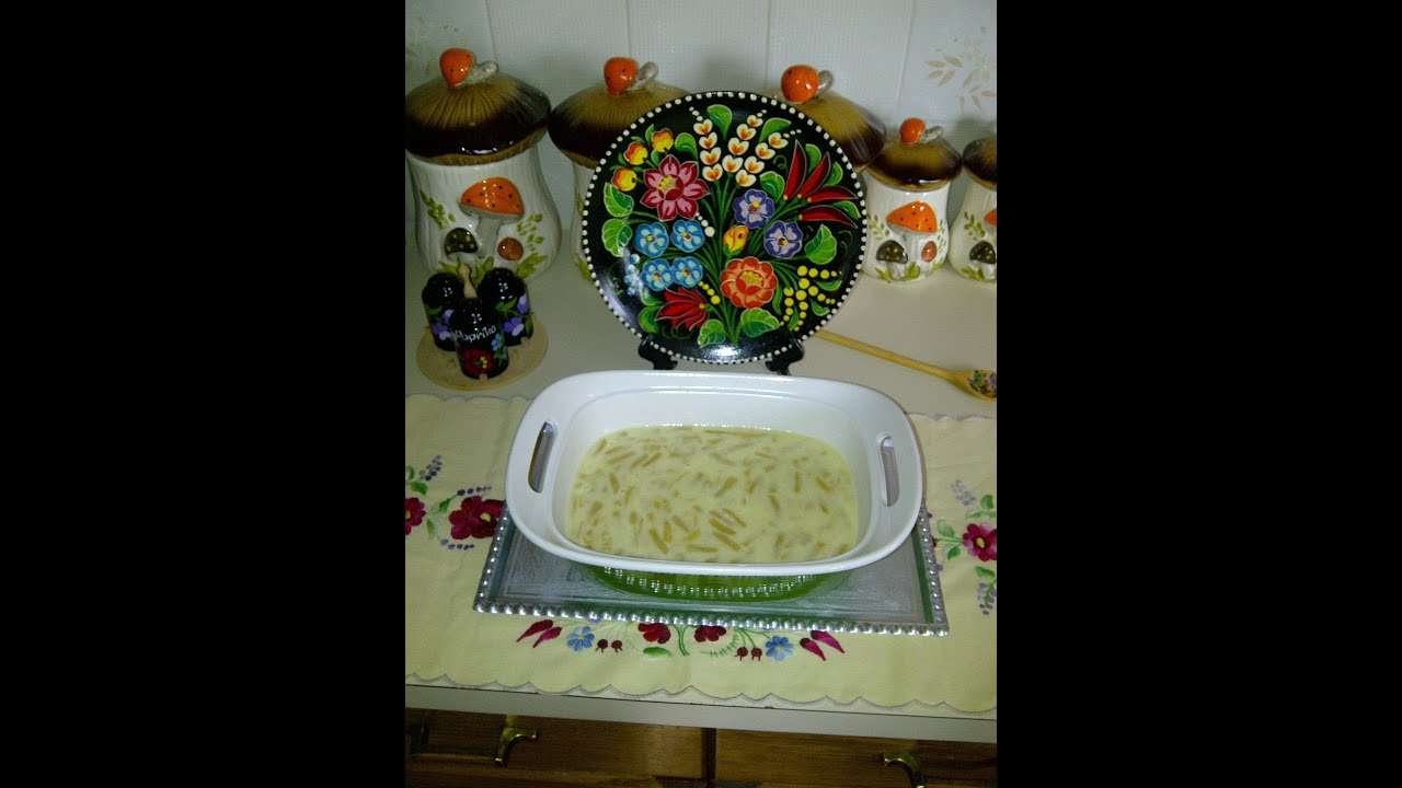 HUNGARIAN YELLOW BEAN VEGETABLE (DISH) authentic traditional quick and easy  /  SÁRGA BAB FŐZELÉK