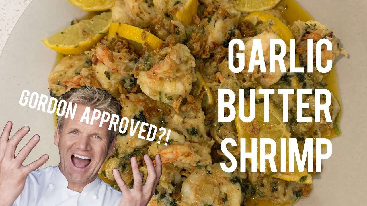 EASY GARLIC BUTTER SHRIMP RECIPE • PH