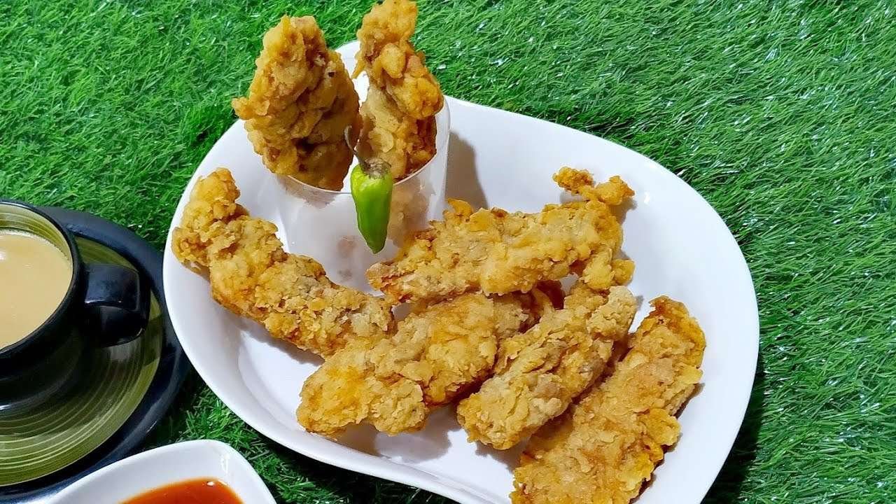 Crispy Chicken Tenders Recipe – Easy Steps – Kitchen With Nida
