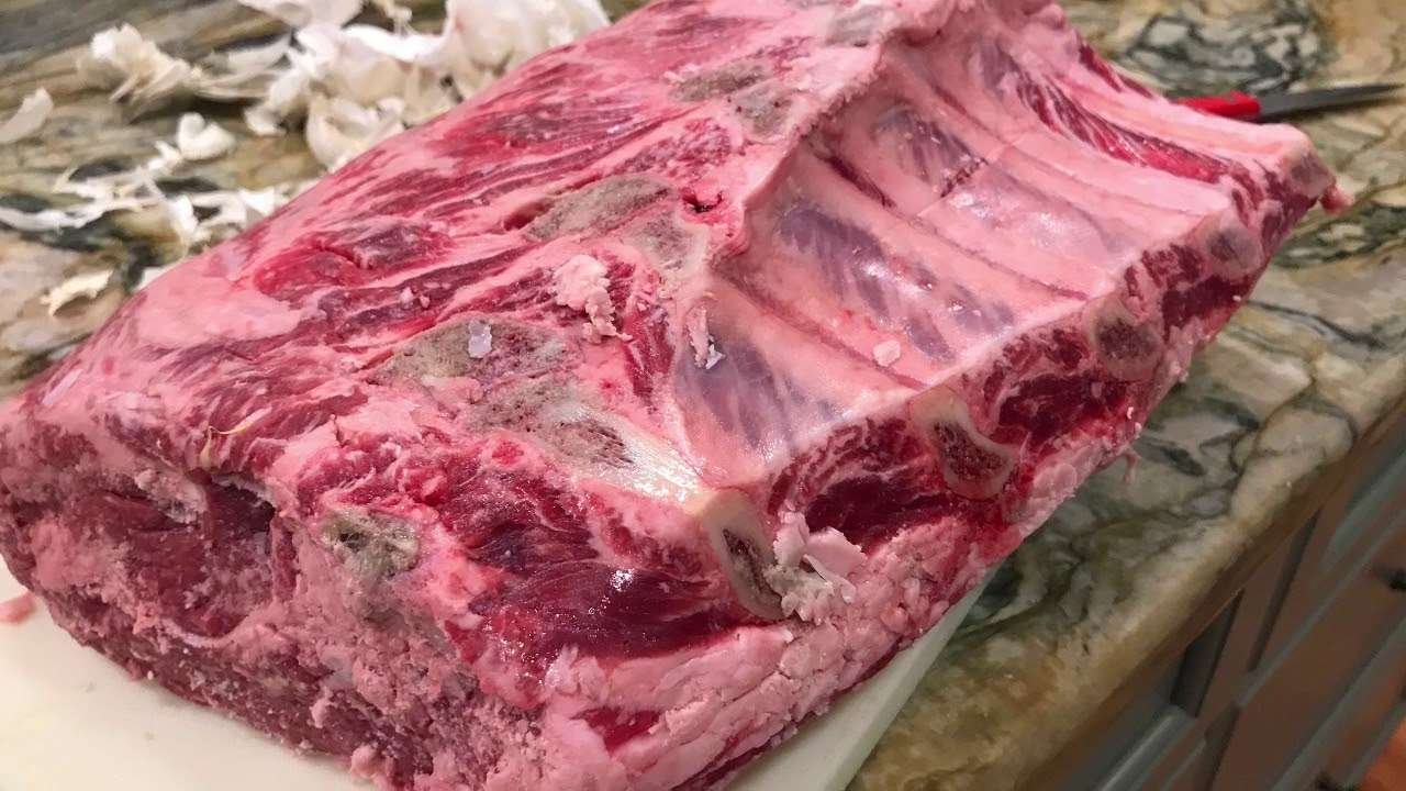 Marinated Beef Rib Roast Recipe from LA Gourmet