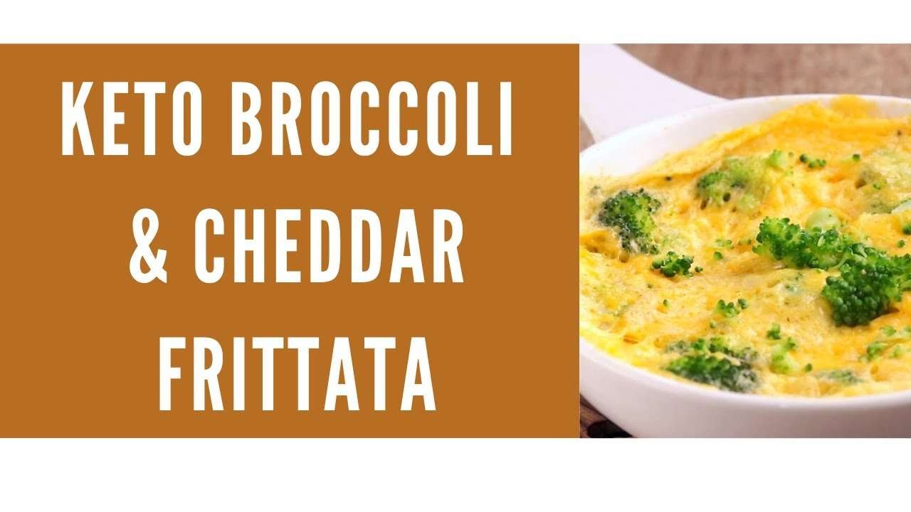 How To Prepare Keto Broccoli And Cheddar Frittata (Keto Recipe)