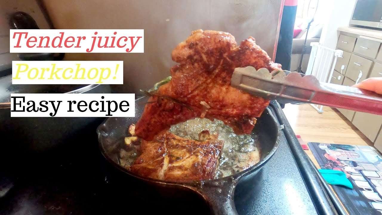 How to make tender juicy Porkchops || Quick and Easy recipe