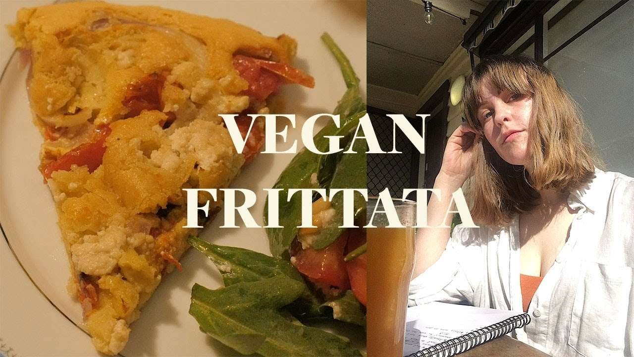 Easy Egg Free Frittata / VEGAN and GLUTEN FREE / Madison Hewish
