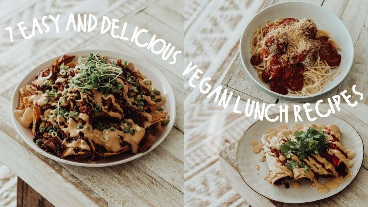 A Week Of Vegan Lunches   Easy & Delicious Recipes!