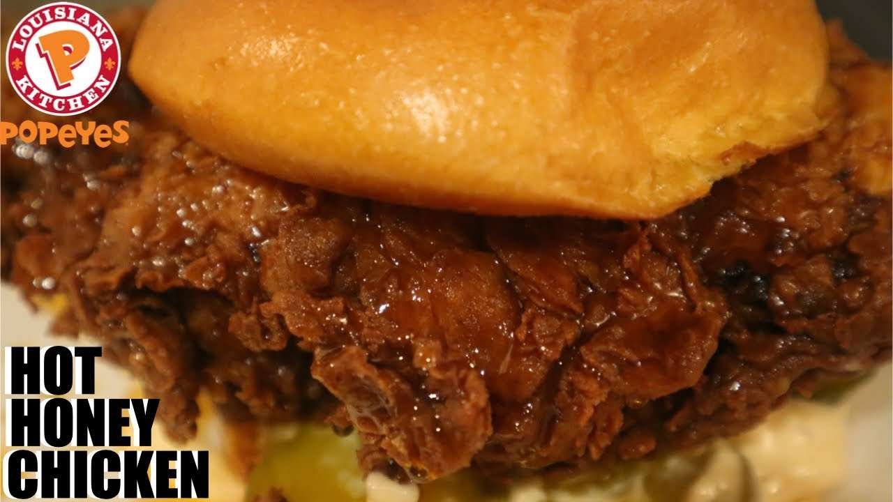 HOW TO MAKE POPEYE'S HOT HONEY CHICKEN SANDWICH|HOMEMADE| BUTTERMILK CHICKEN| QUICK & EASY RECIPE