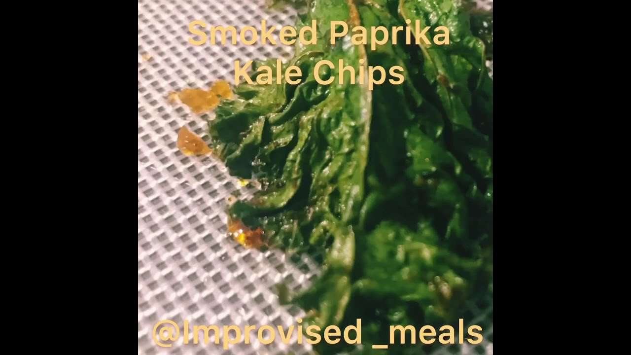 Smoked Paprika Kale Chips Recipe