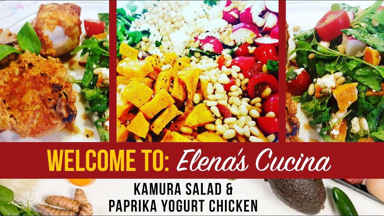 Day: 2 New Zealand Healthy Organic Kamura Salad & Paprika Yogurt Chicken