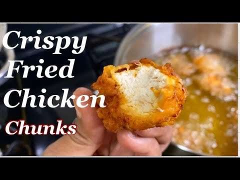You need this recipe🤤| How to fry crispy but juicy chicken chunks| (Chicharrones de Pollo recipe)