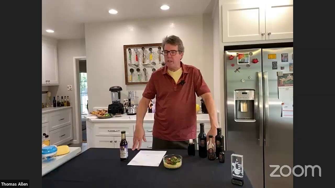 TUESDAY  WITH THOMAS – RECIPES FEATURING CALIFORNIA BALSAMIC SMOKED HICKORY VINEGAR