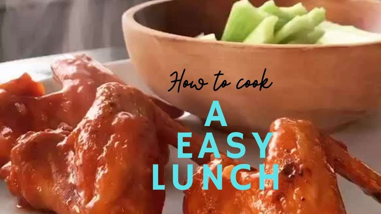 EASY & QUICK LUNCH (using AIR FRYER) CHICKEN & POTATO