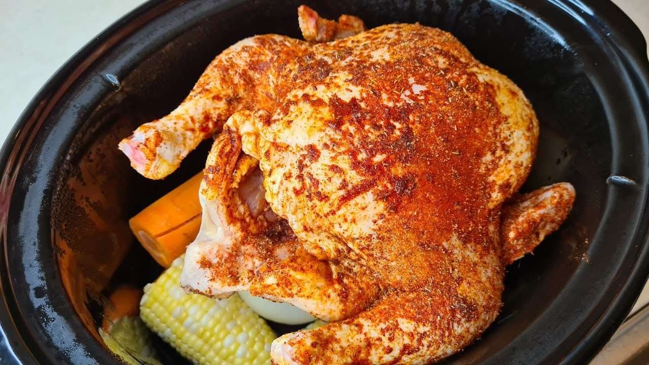 Rotisserie Chicken Cooked Crockpot