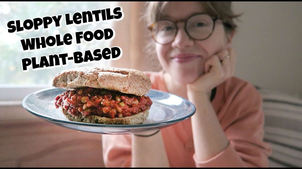Sloppy Lentils Whole Food Plant-Based (Easy!)
