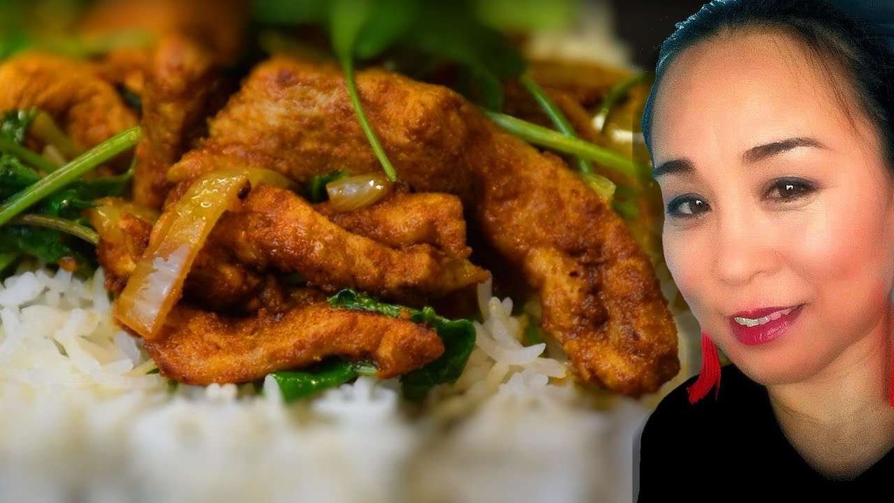 Paprika Chicken Stir-Fry Chinese Style