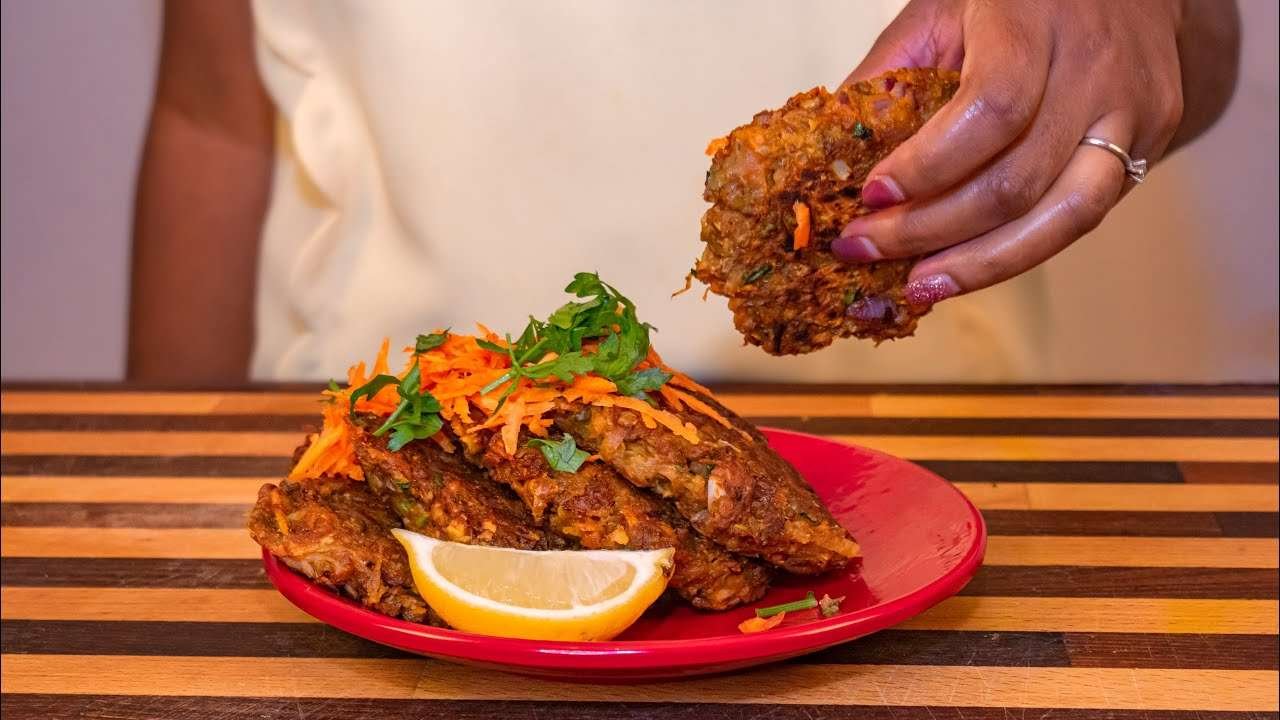 EASY Vegan Recipe | Red Lentil Fritters | Chef Zweli