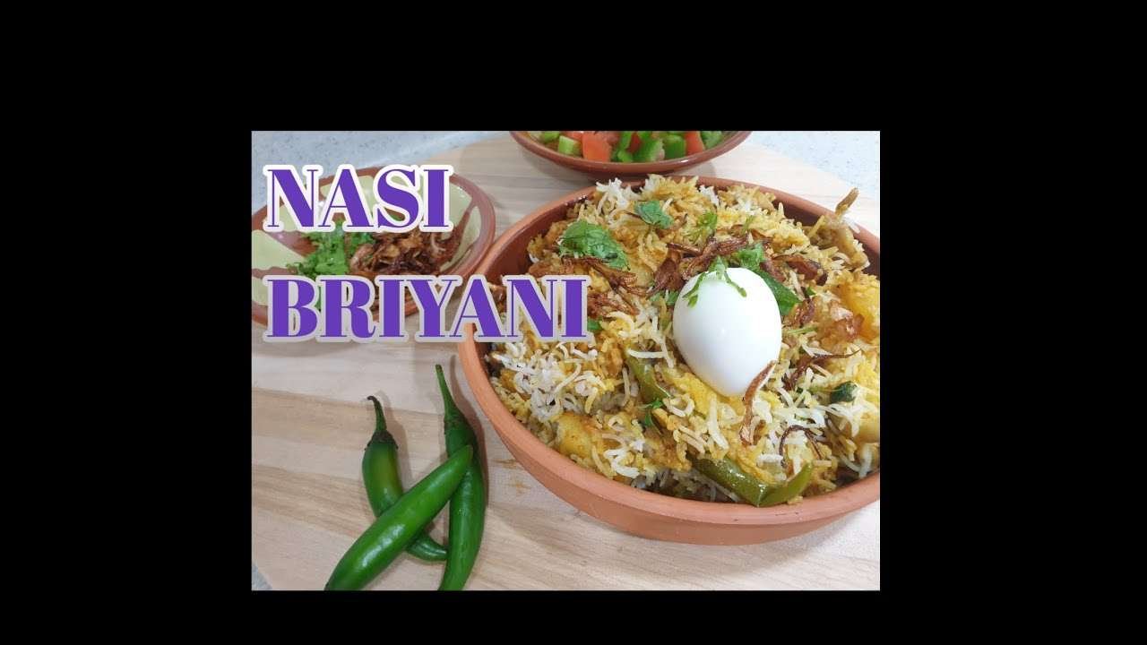 RESEP NASI BRIYANI MUDAH DAN ENAK//BRIYANI RICE RECIPES ARE EASY AND Tasty.