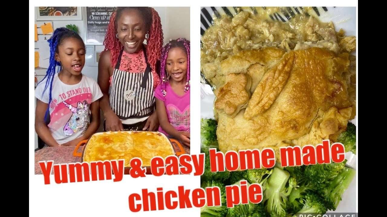 HOW TO MAKE CHICKEN PIE /BEST CREAM CHICKEN POT PIE RECIPE /30MINS MEALS