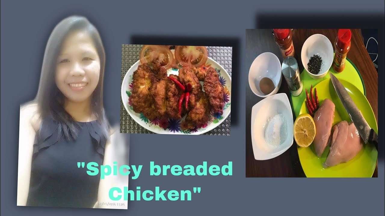 cherryl Dalogdog – Spicy Breaded Chicken , My Own Version