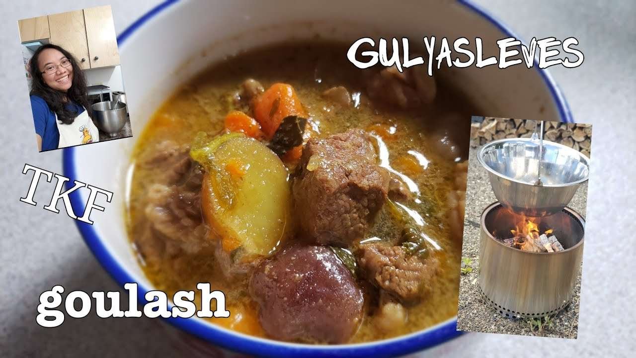 End of Summer Cookout: Gulyasleves (Goulash)