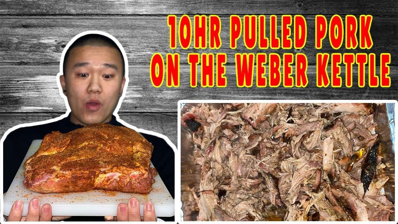 Beginners luck? My first time smoking a 4kg Pork Butt on the Weber Kettle!