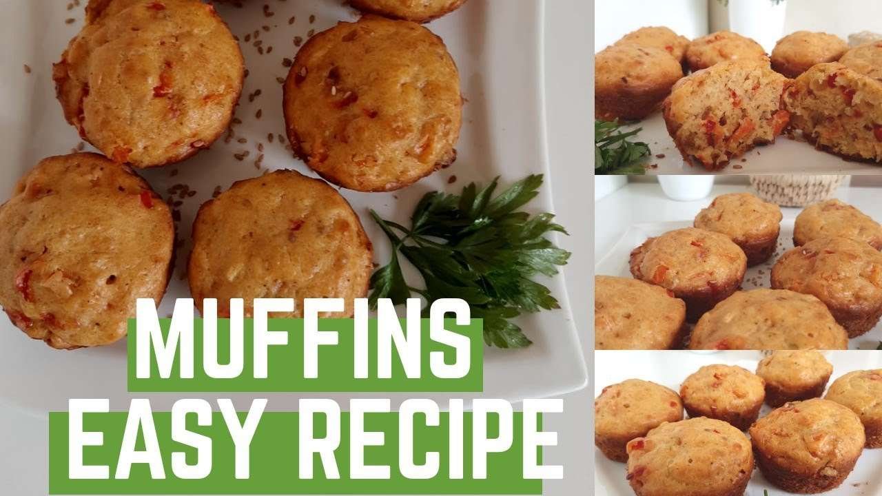 muffins | easy recipe 😋 مافن مالح سريع التحضير