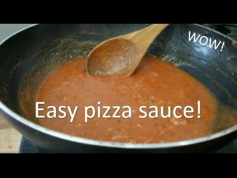 Easy Homemade Pizza Sauce!