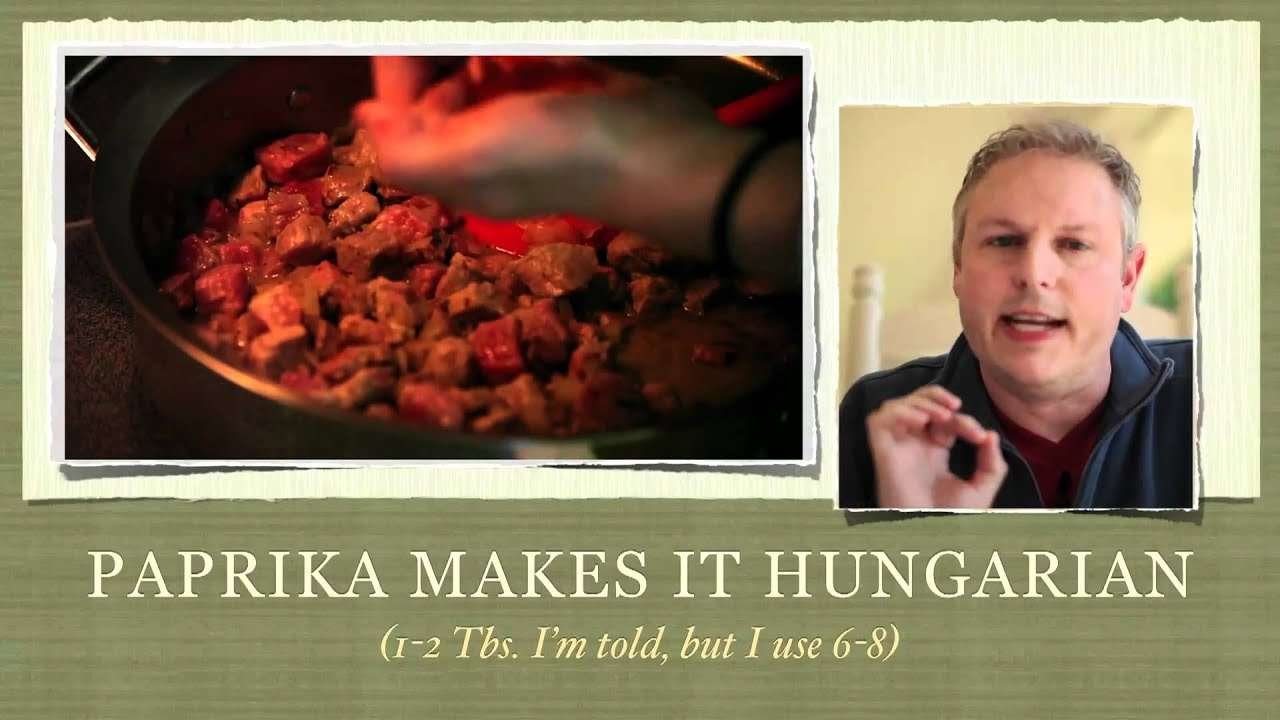 OMGYUM! Hungarian Goulash