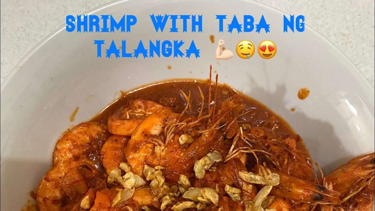 Easy Recipe! Shrimp With Taba Ng Talangka 💪🏻🤤