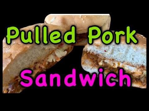 Pulled Pork Sandwich with Coleslaw